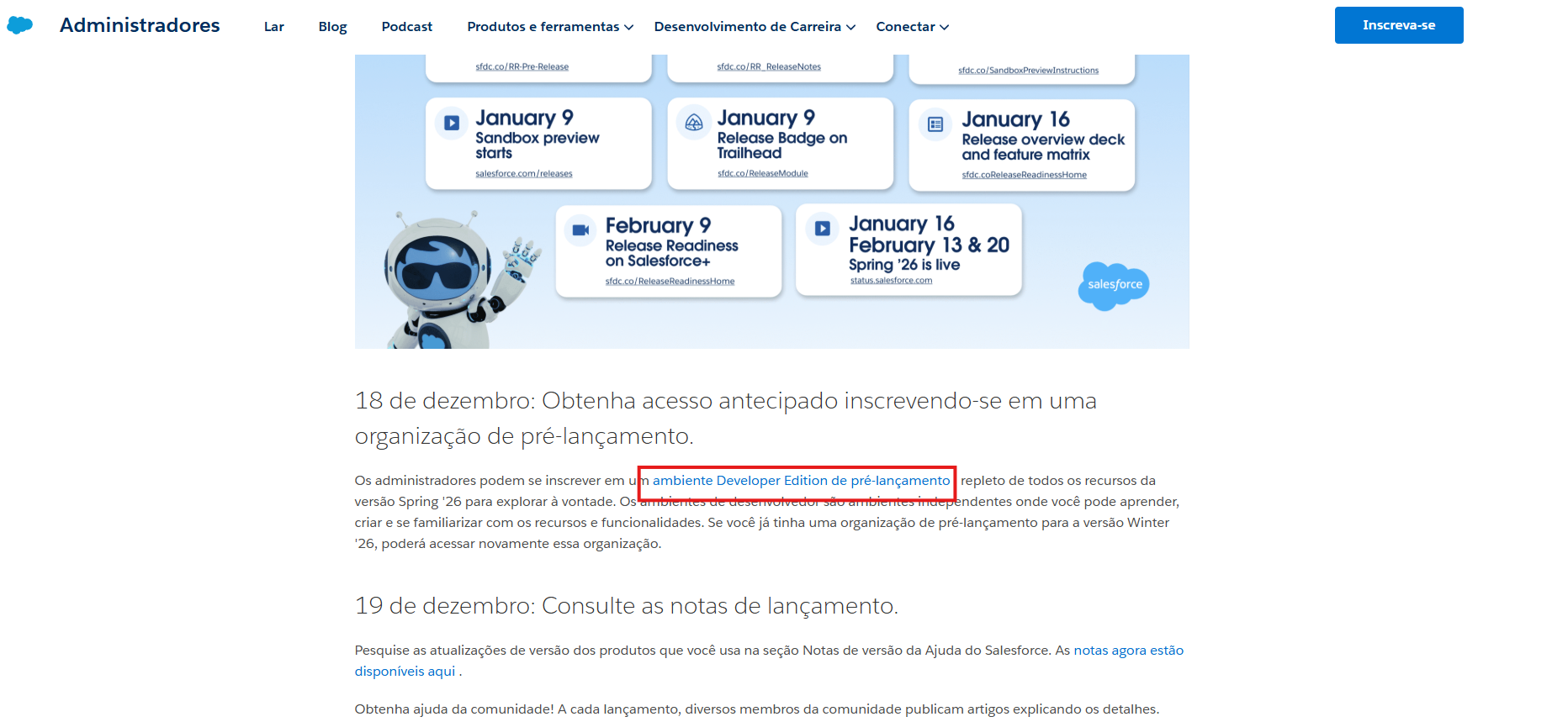 Como testar Salesforce Spring 26 1 - LexPro Advogados em Goiânia Página oficial do Spring 26 no blog da Salesforce